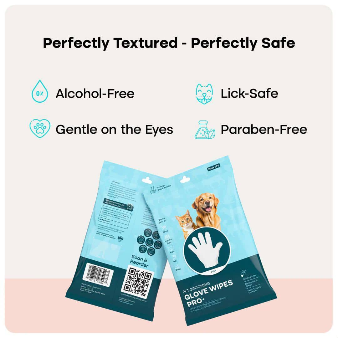 Cleanfure Grooming Gloves Pro