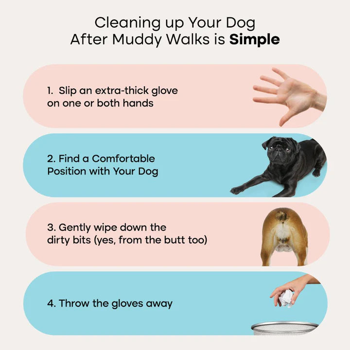 Cleanfure Grooming Gloves Pro